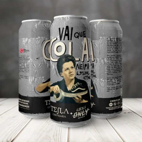Cerveja Tesla Vai que Cola New England Ipa 473ml