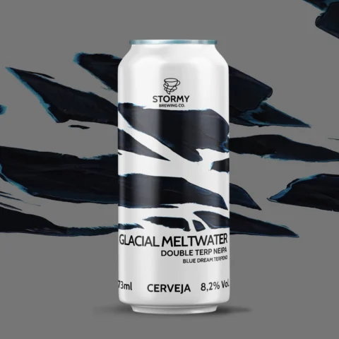 Cerveja Stormy Glacial Meltwater Double New England Ipa 473ml