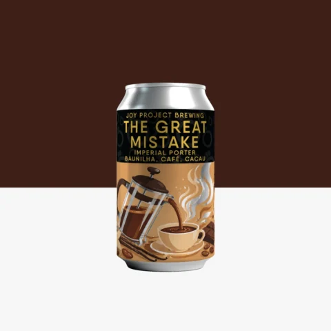 Cerveja Joy Project Brewing The Great Mistake (2026) Double Pastry Stout 350ml