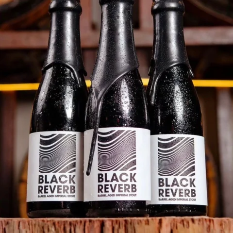Cerveja Captain Brew Black Reverb 2025 Blend #2 Barrel Aged Imperial Stout 375ml
