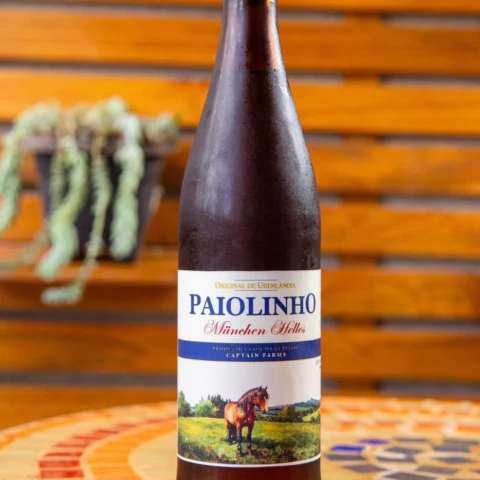 Cerveja Captain Brew Paiolinho Munich Helles 500ml