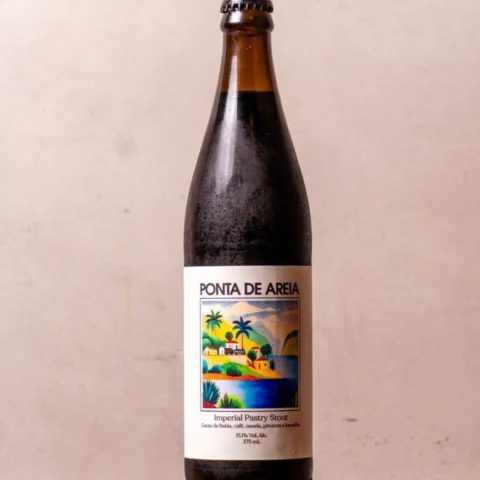 Cerveja Captain Brew Ponta De Areia 2026 Imperial Pastry Stout 375ml