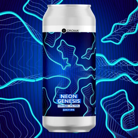 Cerveja Croma Neon Genesis Neipa 473ml