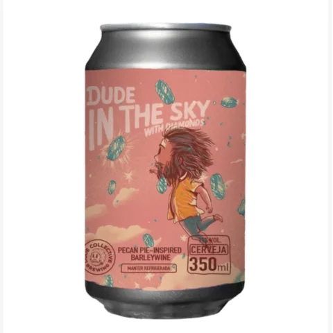 Cerveja Dude Dude In The Sky With Diamonds Barleywine 350ml