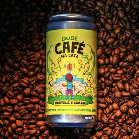 Cerveja Dude Dude Café Na Lata Hortela e Limao Outros (Café Na Lata) 269ml