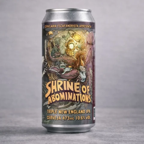 Cerveja Escafandrista Shrine Of Abominations Triple Neipa 473ml