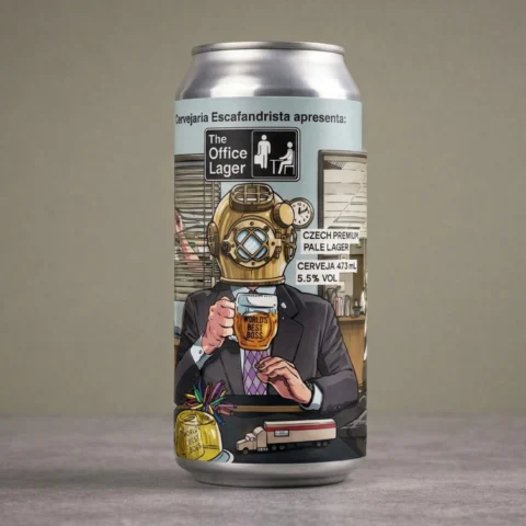 Cerveja Escafandrista The Office Lager 473ml