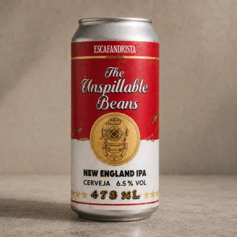 Cerveja Escafandrista The Unspillable Beans Neipa 473ml