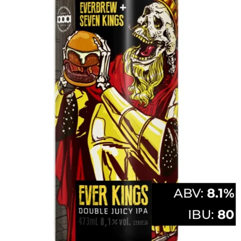 Cerveja Everbrew Ever Kings Double Neipa 473ml