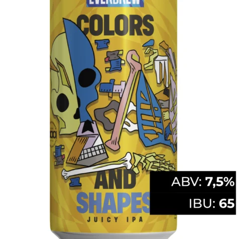 Cerveja Everbrew Colors And Shapes Neipa 473ml