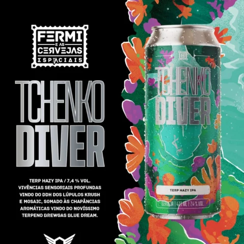 Cerveja Fermi Tchenko Diver Neipa 473ml