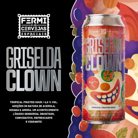 Cerveja Fermi Griselda Clown Sour Ale 473ml