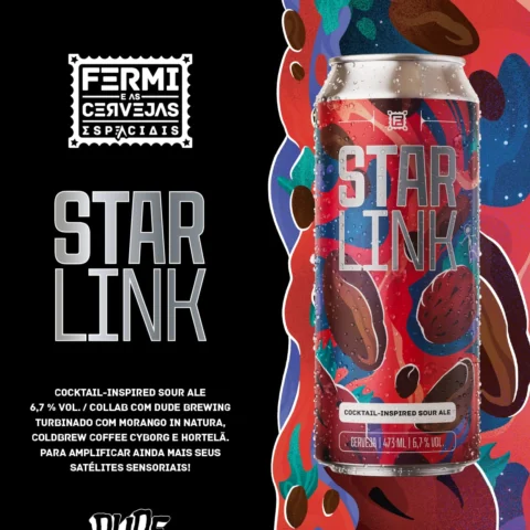 Cerveja Fermi Star Link Sour Ale 473ml