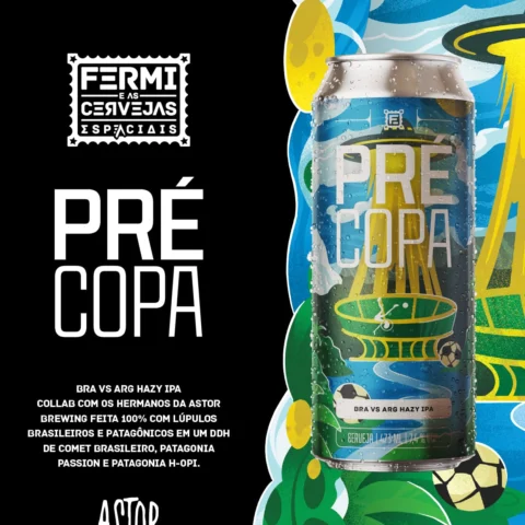 Cerveja Fermi Pré Copa Neipa 473ml