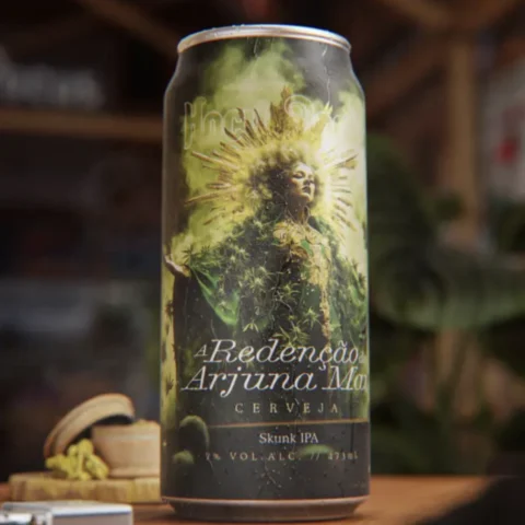 Cerveja Hocus Pocus a Redenção Arjuna Mai West Coast Ipa 473ml