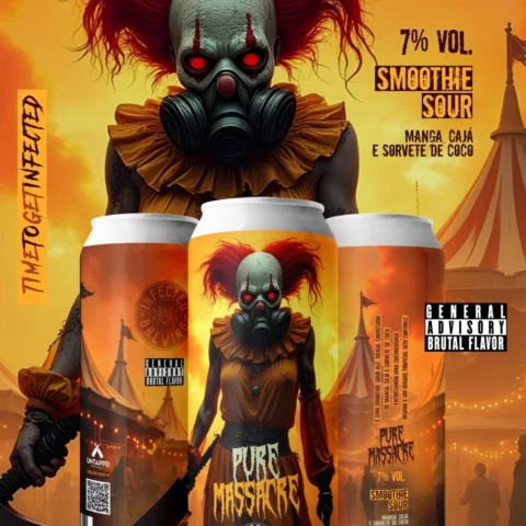 Cerveja Infected Pure Massacre Soomthier Sour 473ml