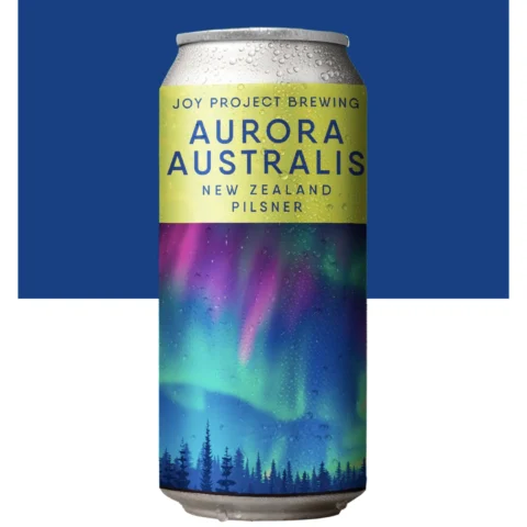 Cerveja Joy Project Aurora Australis New Zealand Pilsner 473ml
