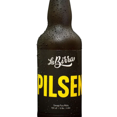 Cerveja La Birra Pilsen 500Ml Pilsen 500ml