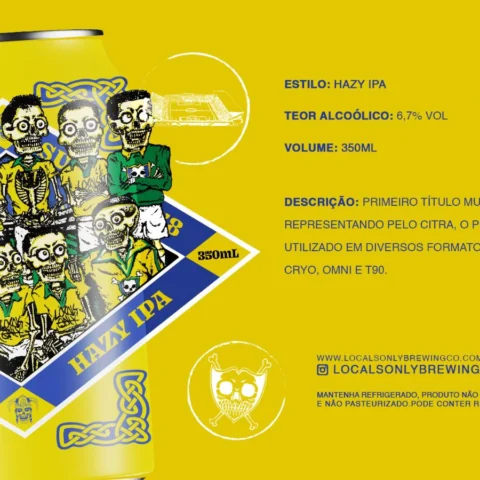 Cerveja Locals Only Suécia 1958 Neipa 350ml