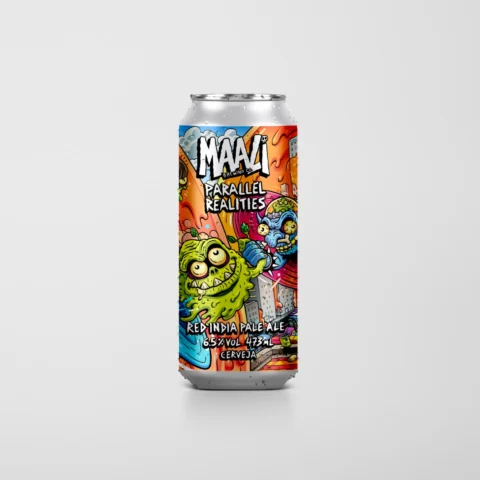 Cerveja Maali Parallel Realities Red Ipa 473ml