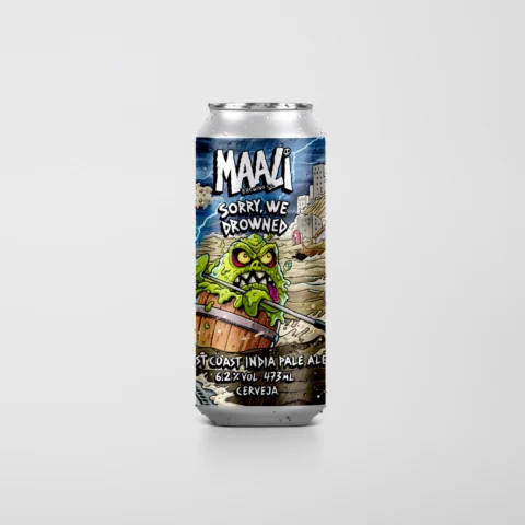 Cerveja Maali Sorry, We Drowned Ipa 473ml