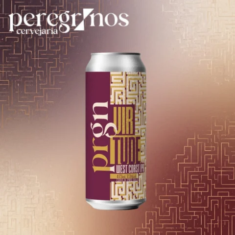 Cerveja Peregrinos Virtude West Coast Ipa 473ml