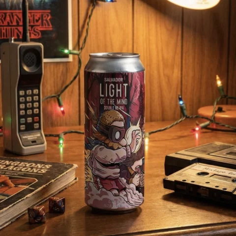 Cerveja Salvador Light Of The Mind Double Neipa 473ml