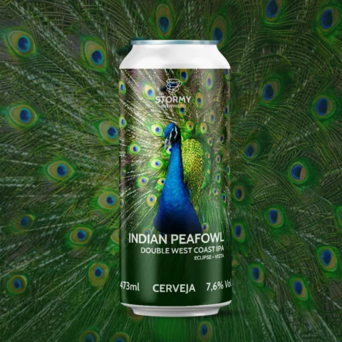 Cerveja Stormy Indian Peafowl Double West Coast Ipa 473ml