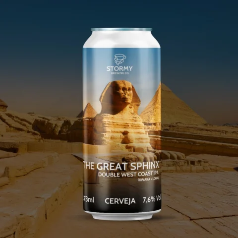 Cerveja Stormy The Great Sphinx Double West Coast Ipa 473ml