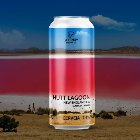 Cerveja Stormy Hutt Lagoon Neipa 473ml