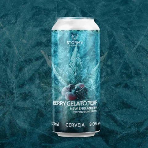 Cerveja Stormy Berry Gelato Terp Double Neipa 473ml