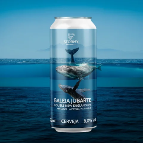 Cerveja Stormy Baleia Jubarte Double Neipa 473ml