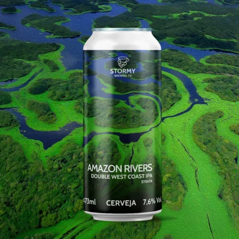 Cerveja Stormy Amazon Rivers Double Neipa 473ml