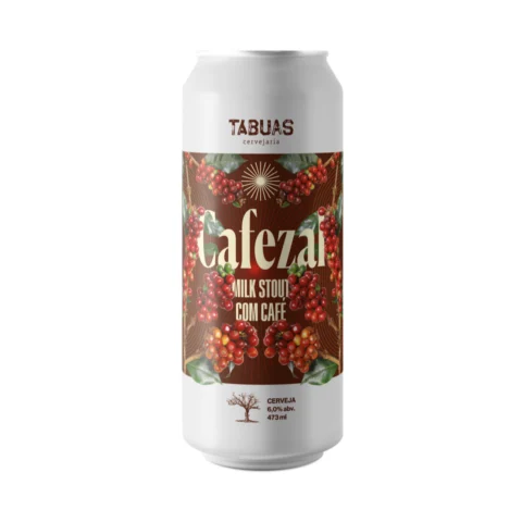 Cerveja Tabuas Cafezal Milk Stout 473ml