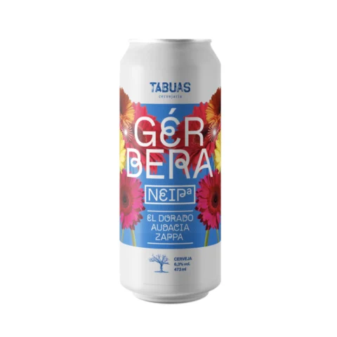 Cerveja Tabuas Gerbera Neipa 473ml