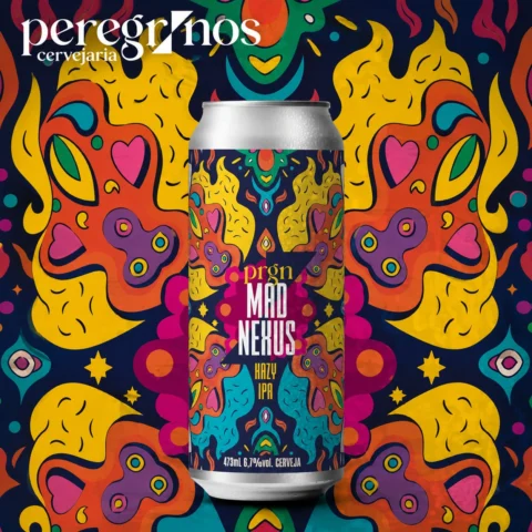 Cerveja Peregrinos Mad Nexus Hazy Ipa 473ml