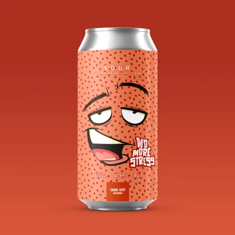 Cerveja Take Off No More Stress American Sour 473ml
