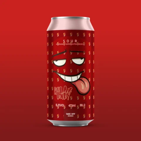 Cerveja Take Off Relax Baby American Sour 473ml