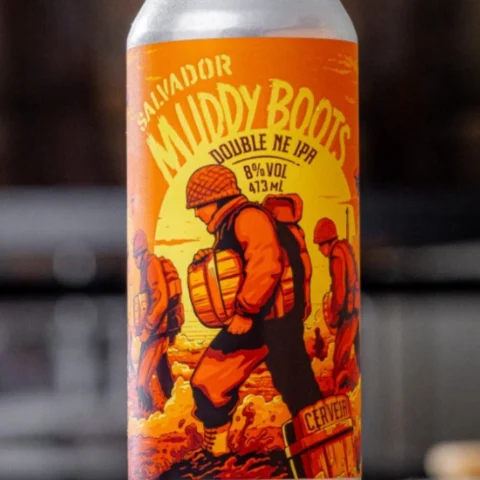 Cerveja Salvador Brewing Muddy Boots Double New England Ipa 473ml