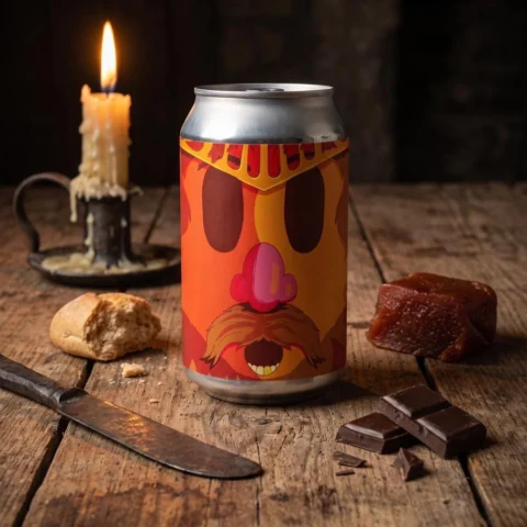 Cerveja Dude Meu Nobre Muquirana Imperial Stout 350ml