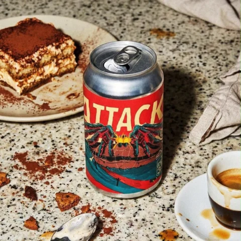Cerveja Dude Attack! 2026 Imperial Pastry Stout 350ml