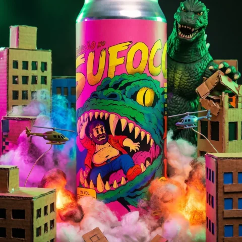 Cerveja Dude Dudão no Sufoco Triple New England Ipa 473ml