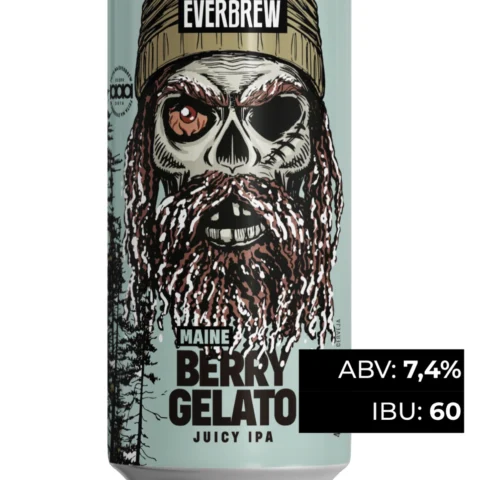 Cerveja Everbrew Maine Berry Gelato New England Ipa 473ml