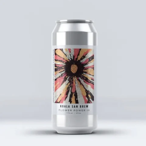 Cerveja Koala San Brew Flower Power IX Double New England Ipa 473ml