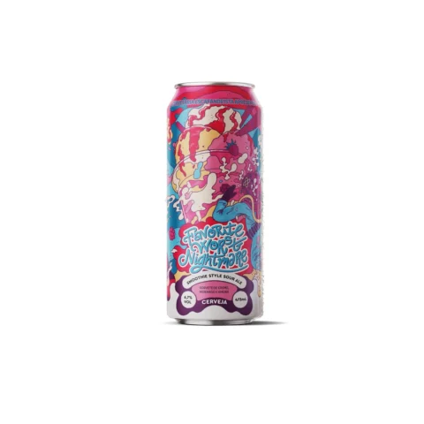 Cerveja Escafandrista Favourite Worst Nightmare (2026) Smoothie Sour 473ml