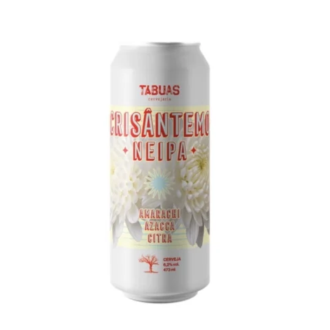 Cerveja Tábuas Crisântemo New England Ipa 473ml