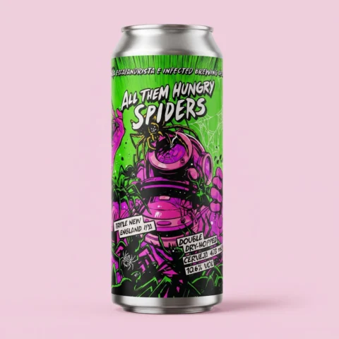 Cerveja Escafandrista All Them Hungry Spiders Triple New England Ipa 473ml
